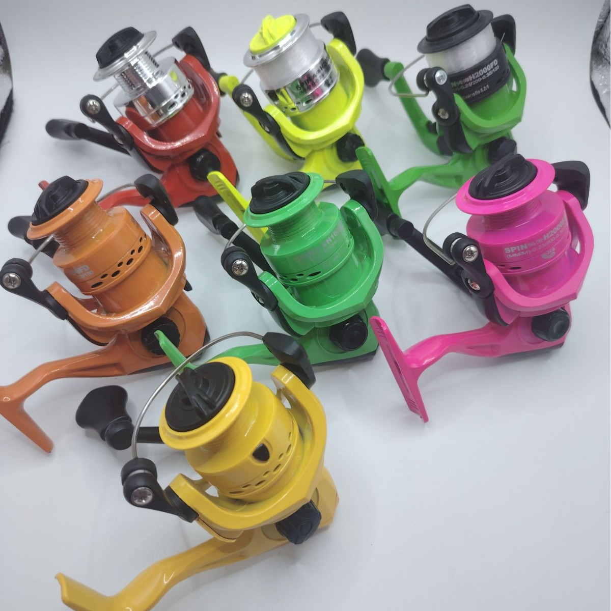 Surf Fishing Equipment - รอกตกปลาแบบหมุน Outlife ขนาด 200 แกนโลหะ น้ำหนักเบา