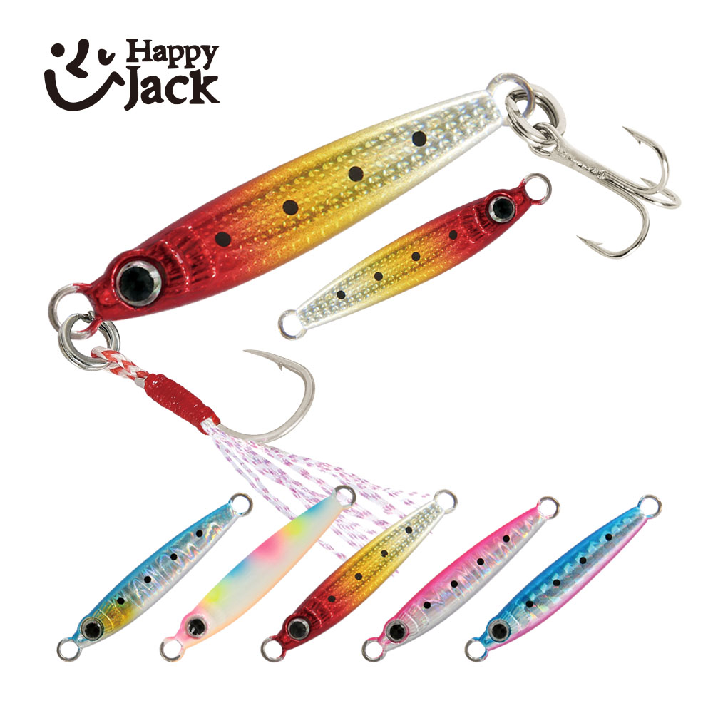 Jig Head Lure - เหยื่อตกปลา HappyJack New Micro Metal Jig