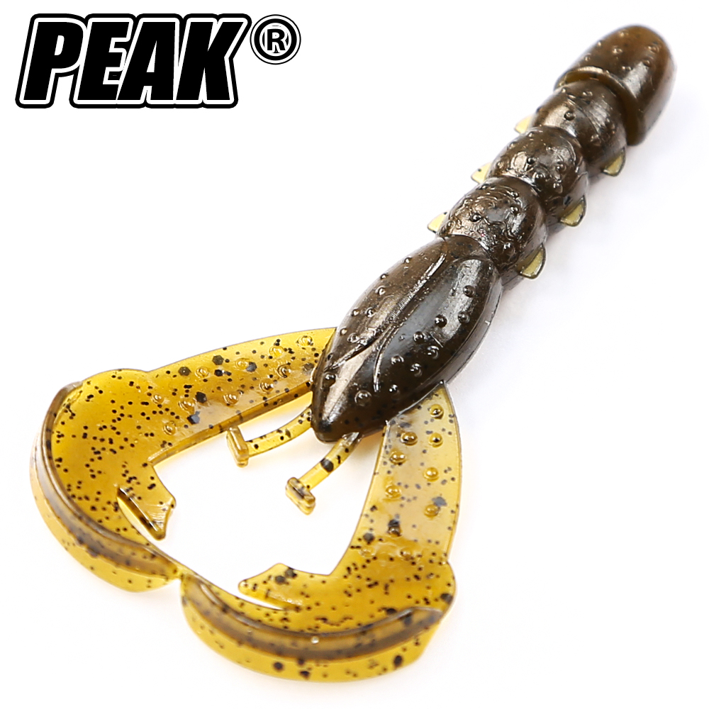 Soft Plastic Lure - เหยื่อตกปลา PEAK Floating Craws ขนาด 40