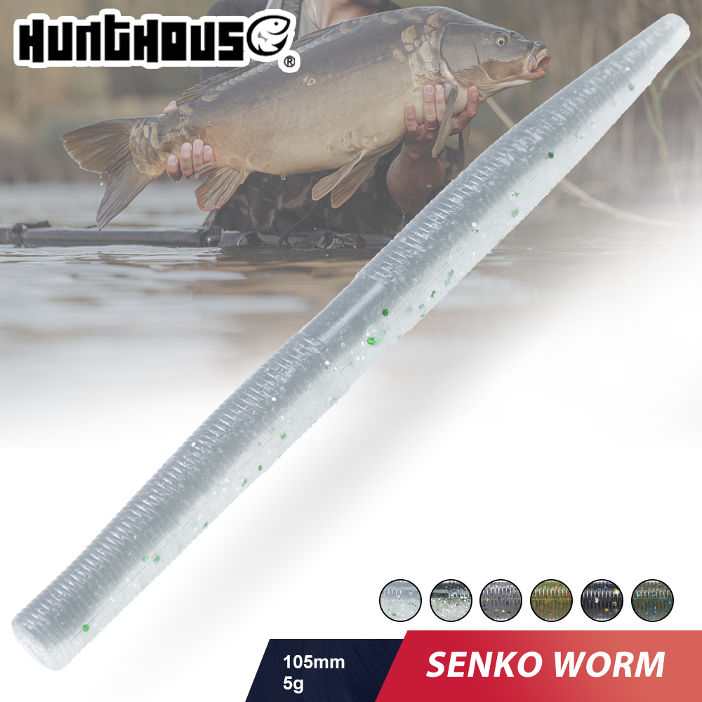 Soft Plastic Lure - เหยื่อตกปลา Hunthouse Senko Worm แบบนิ่ม 105