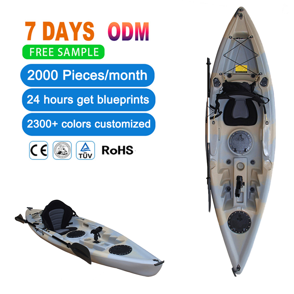 Surf Fishing Equipment - อุปกรณ์เล่นน้ำใหม่ปี 2023 เรือคายัคแบบนั่งในพร้อมครีบสำหรับตกปลาและปั่นด้วยเท้า