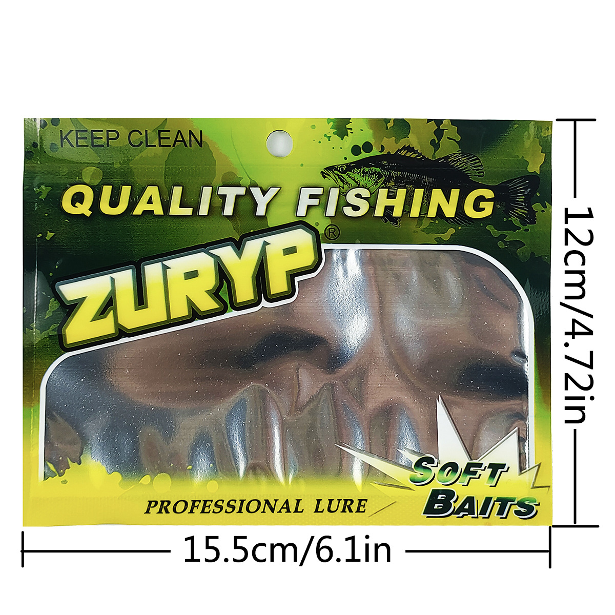 Soft Plastic Lure - ถุงบรรจุภัณฑ์สำหรับใส่เหยื่อปลอม100ชิ้นถุงพลาสติกใสแบบใสถุงกันซึมถุงปิดผนึกพลาสติกเหยื่อนุ่มปิดผนึกถุงเก็บของ
