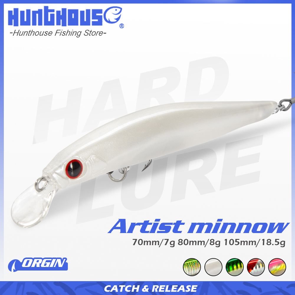 Fishing Equipment Daiwa - Hunthouse ปลาเทราท์ตกปลา Lure Sinking Jerkbait 70/80/105