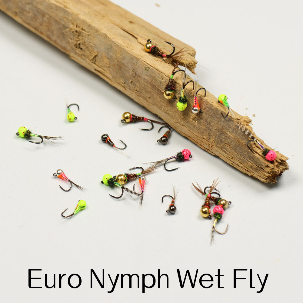 Fishing Equipment Europe - เหยื่อตกปลาแบบจิ๊กหัวทังสเตนแบบจมน้ำเร็ว 6 ชิ้น สำหรับตกปลาเทราท์ เกรย์ลิง และปลาแพนฟิช