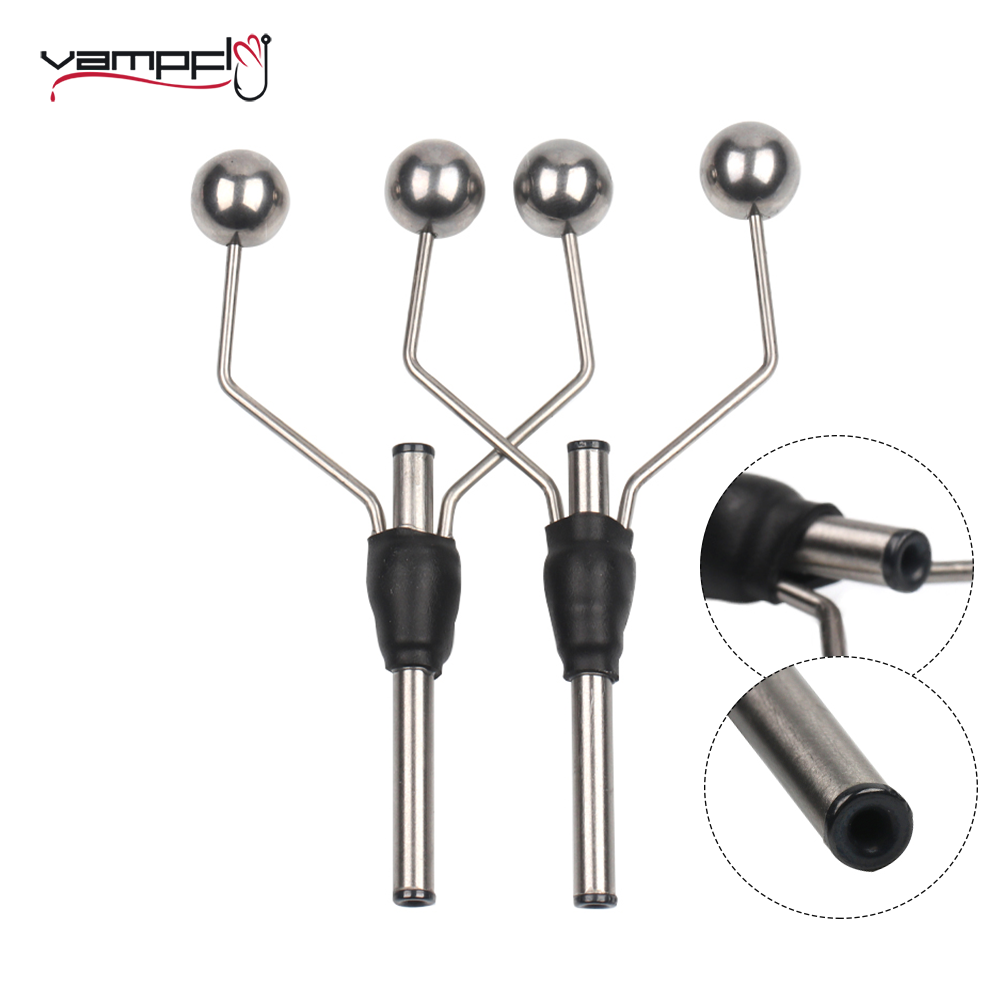 Jig Head Lure - Vampfly Bi-Ceramic Tip Bobbin ผู้ถือสแตนเลส Bullet