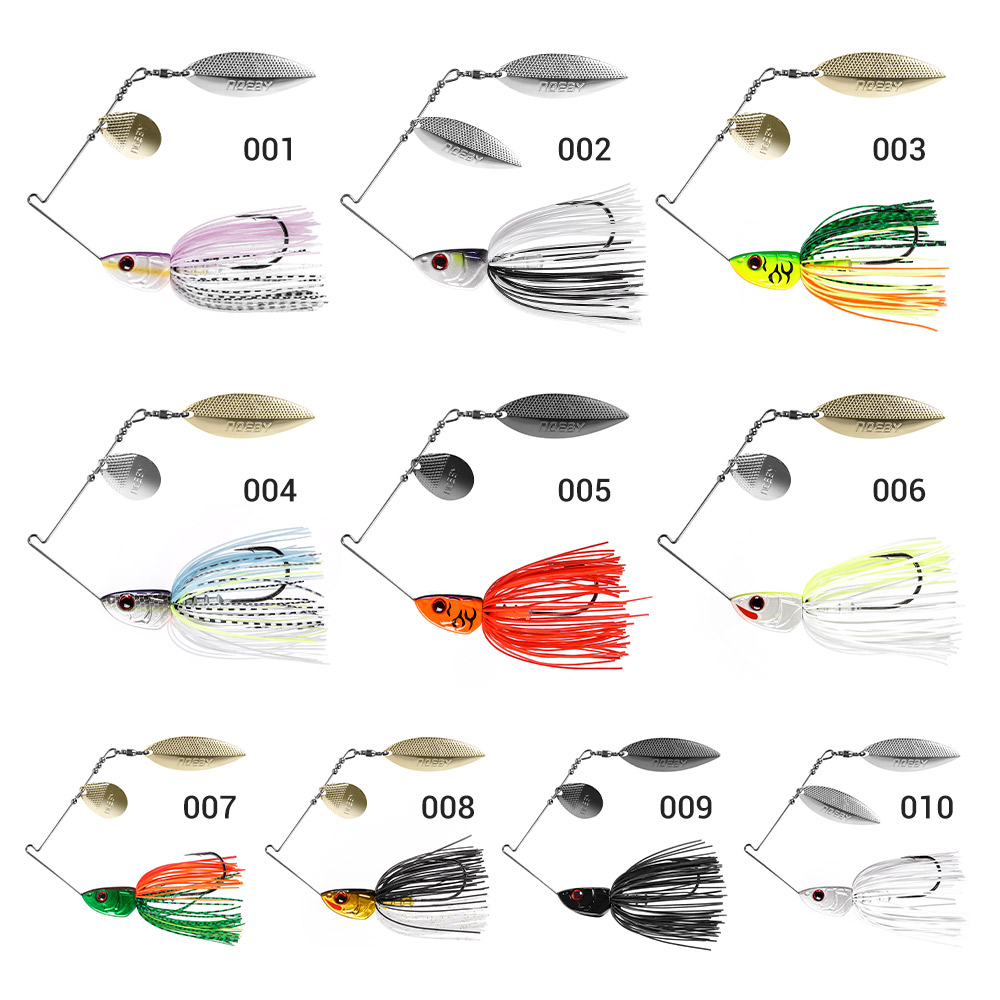 Noeby Spinnerbait 10.5G 14G 21 - Jig Head Lure บทวิจารณ์และราคา