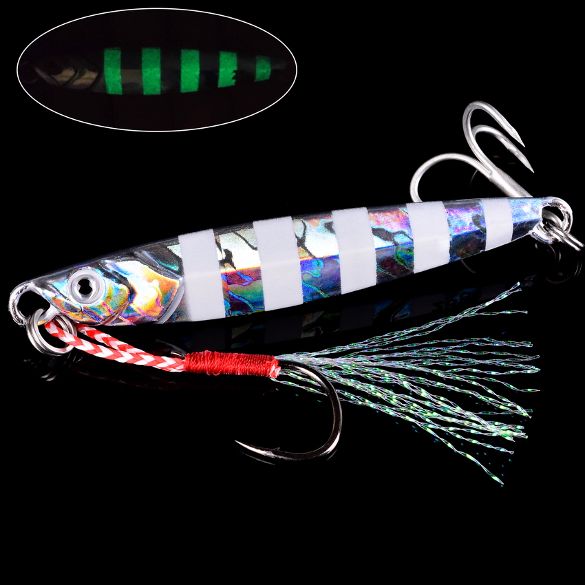10Pcs โลหะ Jig 7G 10G 14G 17G  - Jig Head Lure บทวิจารณ์และราคา
