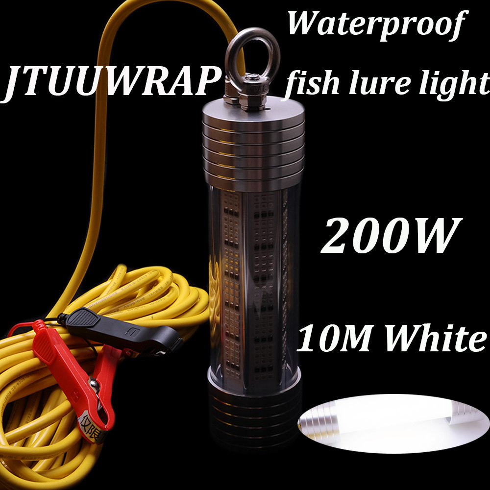 ไฟตกปลา 200W 12V ใหม่ 1 ชิ้น พ - Fishing Equipment Lures บทวิจารณ์และราคา