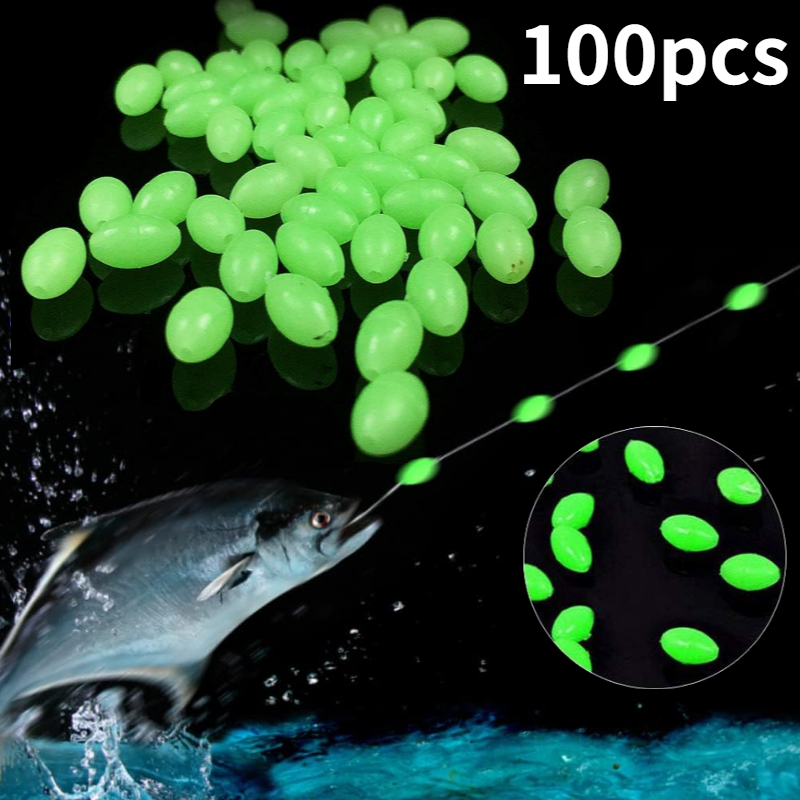 100 ชิ้น/ล็อตรูปไข่ Night Lumi - Night Float Fishing บทวิจารณ์และราคา