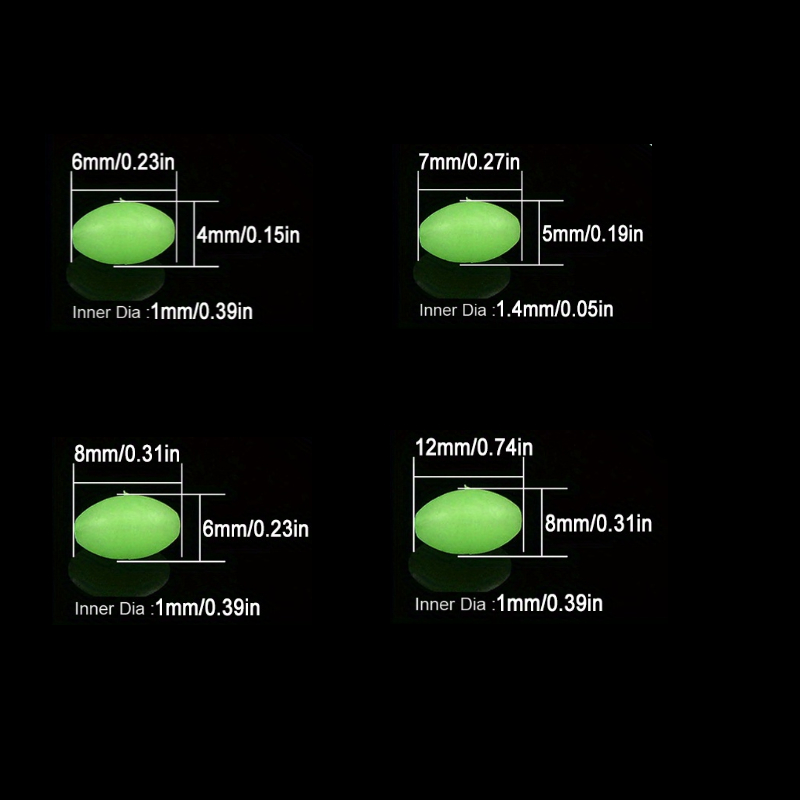 100 ชิ้น/ล็อตรูปไข่ Night Lumi - Night Float Fishing บทวิจารณ์และราคา