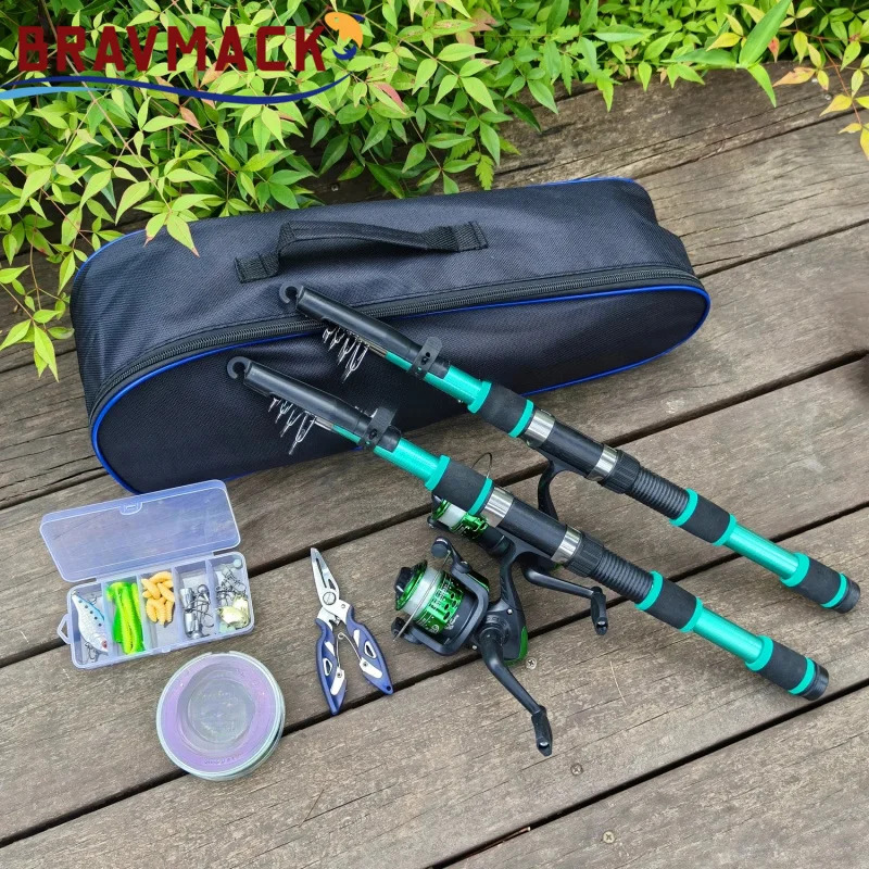 ชุดคันเบ็ดและรอก BRAVMACK พร้อ - Fishing Equipment Europe บทวิจารณ์และราคา
