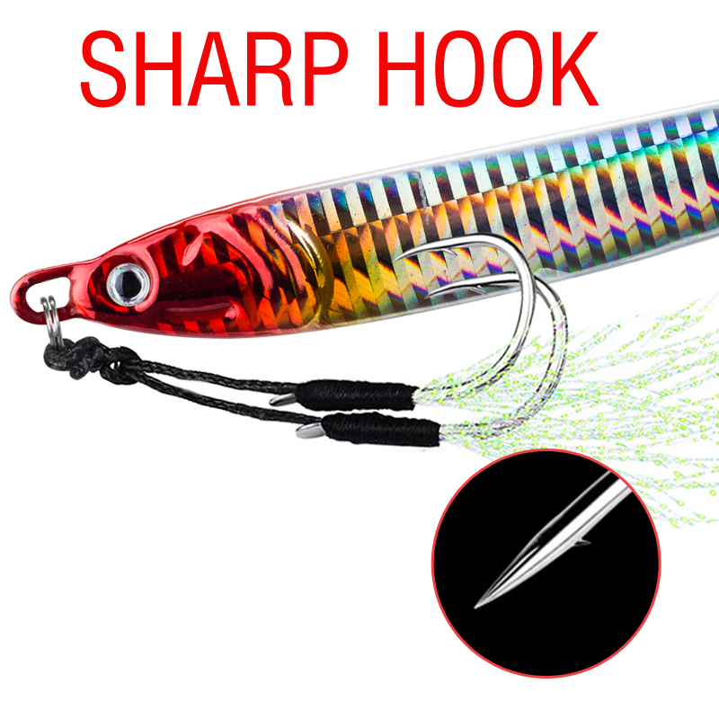 7 ชิ้น 40 กรัม 60 กรัม 80 กรัม - Jig Head Lure บทวิจารณ์และราคา