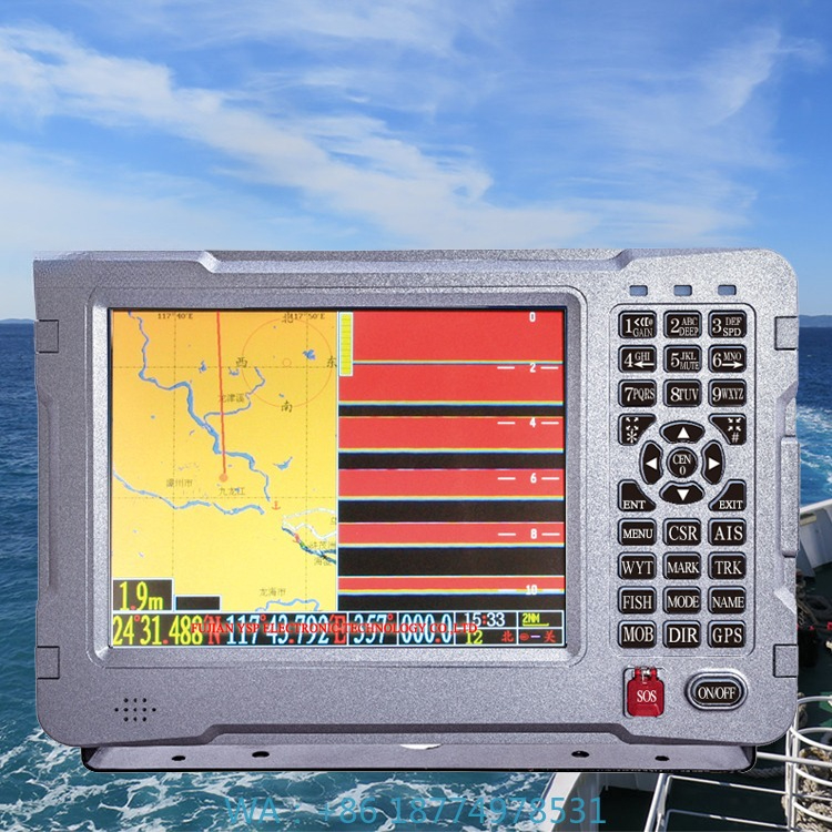 เครื่องนำทางปลาแบบคอมโบ วัดควา - Fish Finder บทวิจารณ์และราคา