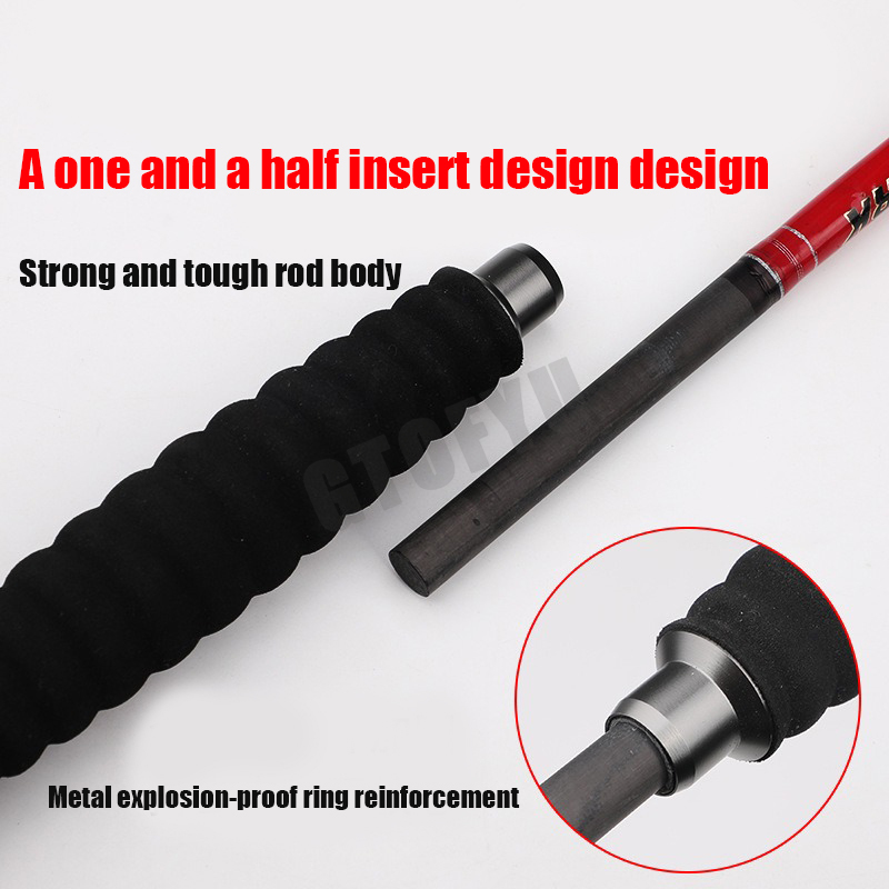 คันเบ็ดตกปลาทะเลน้ำเค็ม 1.6 เม - Surf Fishing Equipment บทวิจารณ์และราคา