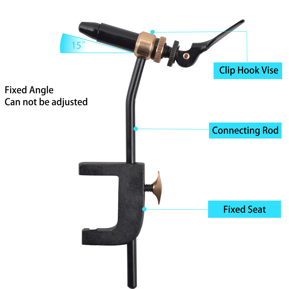 ROTARY Fly Tying Vise เครื่องม - Fishing Equipment Lures บทวิจารณ์และราคา