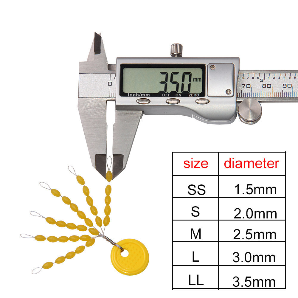 180 ชิ้นยางตกปลาลอย Stopper ตก - Fishing Equipment Lures บทวิจารณ์และราคา