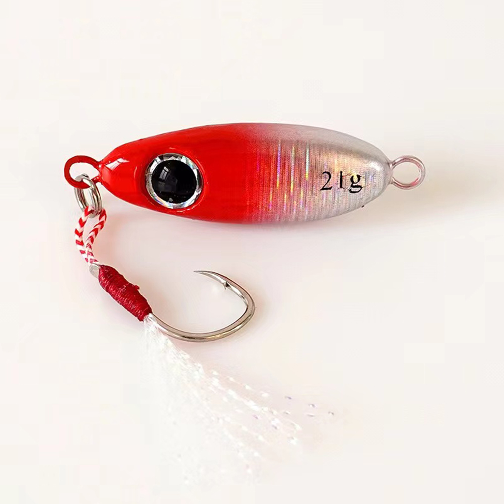 6pcs Micro Metal Jigging เหยื่ - Jig Head Lure บทวิจารณ์และราคา