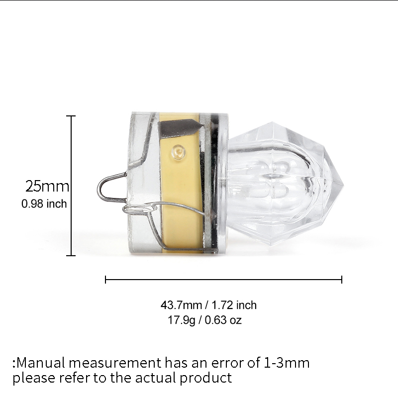 10 ชิ้น LED โคมไฟตกปลาใต้น้ําเ - Fishing Equipment Used บทวิจารณ์และราคา