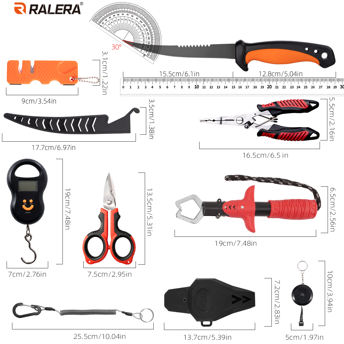 ชุดอุปกรณ์ตกปลา RALERA คีมตกปล - Braided Fishing Line บทวิจารณ์และราคา
