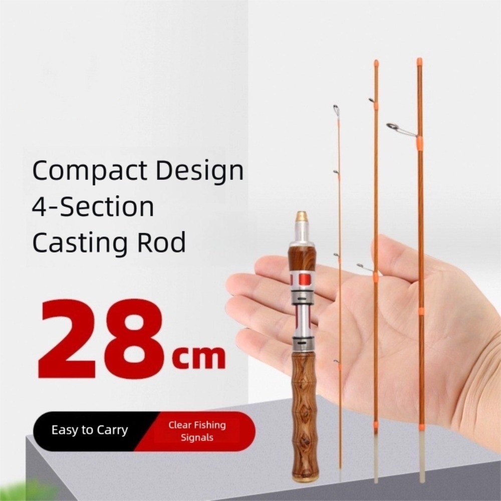 คันเบ็ดตกปลาแบบสปินนิ่ง 4 ท่อน - Fishing Equipment For Kids บทวิจารณ์และราคา