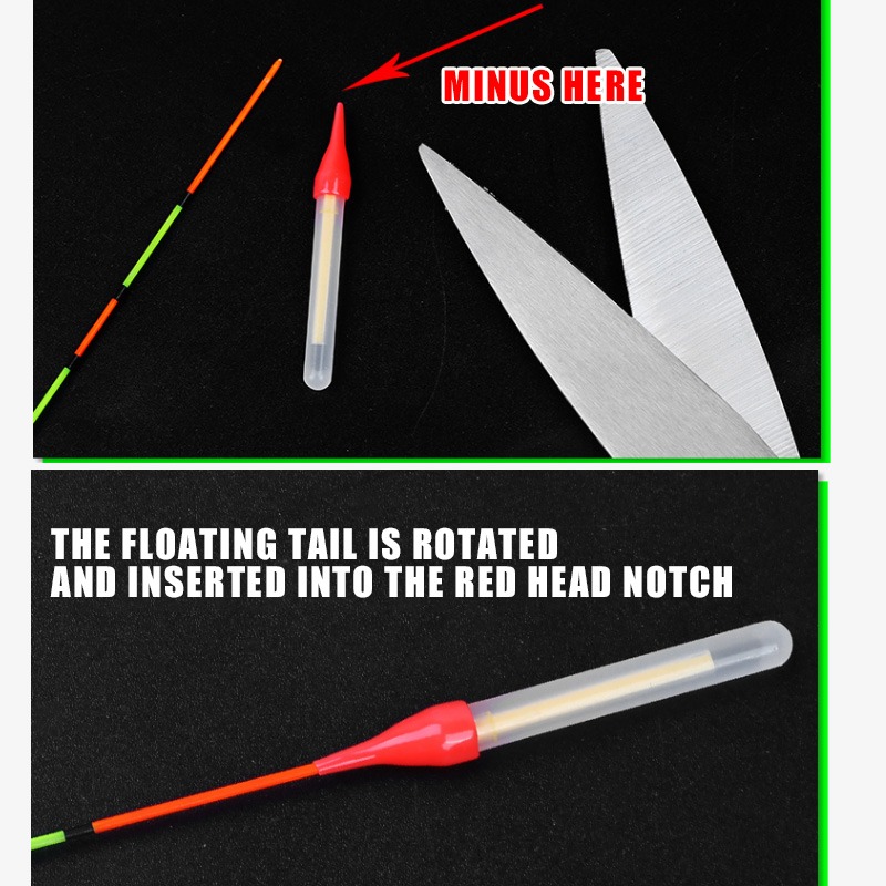 5/10/20/30/50PCS หิ่งห้อยเรือง - Night Float Fishing บทวิจารณ์และราคา