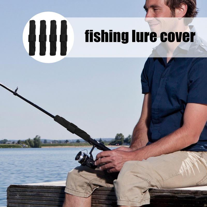 ฝาครอบเบ็ดตกปลา 4 ชิ้น ผ้าอ็อก - Fishing Equipment Used บทวิจารณ์และราคา