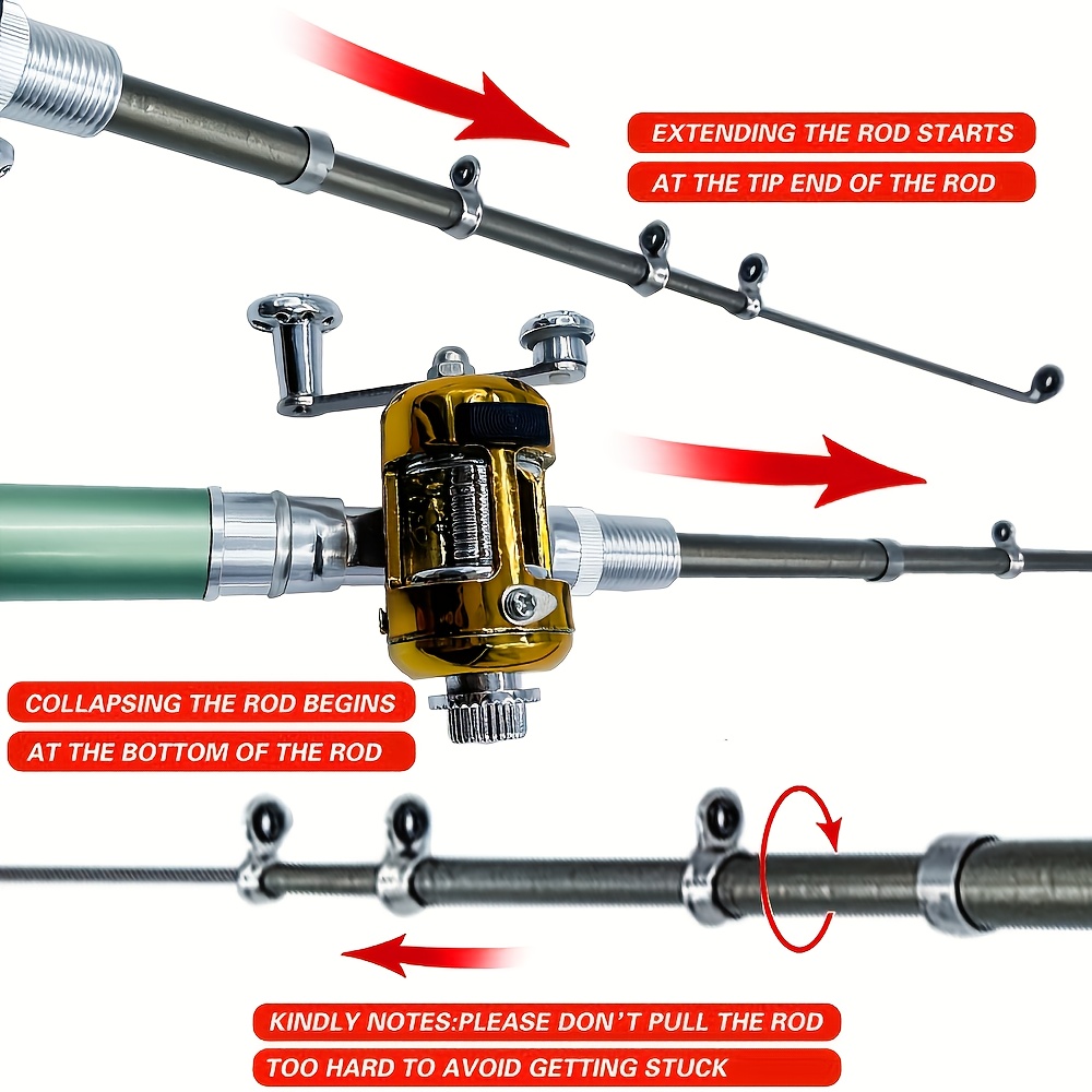 ชุดคันเบ็ดตกปลาน้ำแข็งแบบพกพา  - Fishing Equipment Europe บทวิจารณ์และราคา