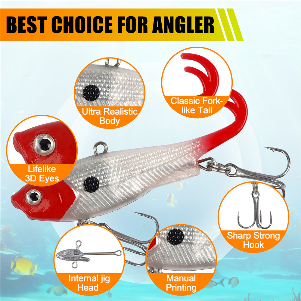 เหยื่อตกปลาแบบจิ๊กเฮดพร้อมใช้  - Jig Head Lure บทวิจารณ์และราคา