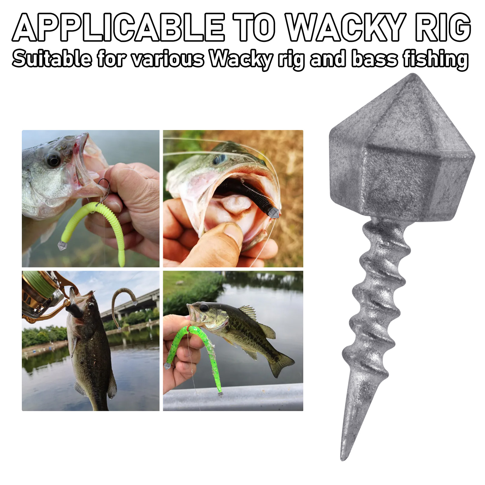 ตัวถ่วงน้ำหนักสำหรับตกปลา 10 ช - Fishing Equipment Lures บทวิจารณ์และราคา