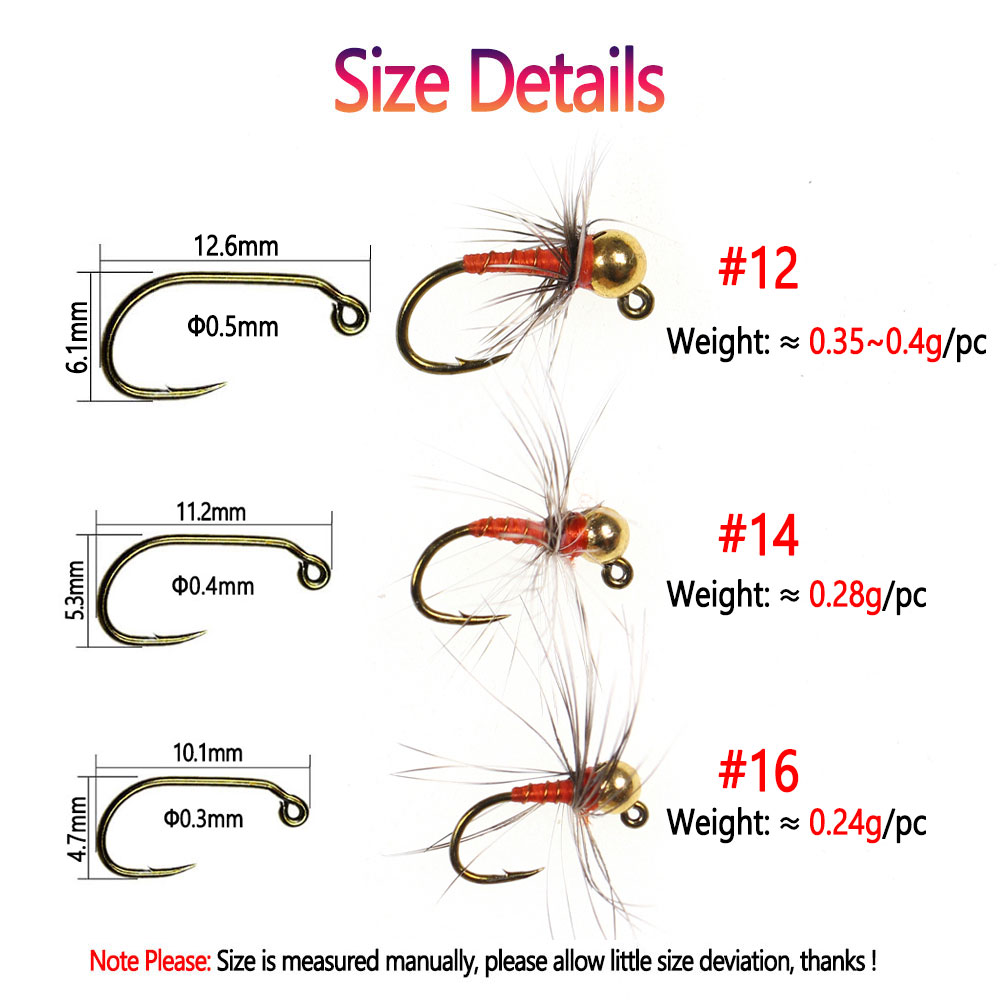 บีมู 6 ชิ้น # 12 #   14 # เหยื - Fishing Equipment Europe บทวิจารณ์และราคา