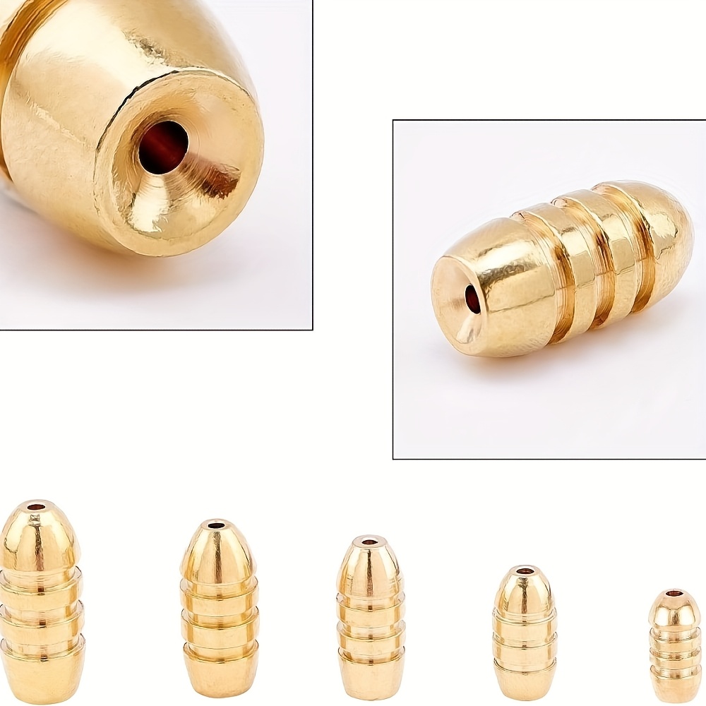 ตุ้มถ่วงตกปลาทองเหลือง 20 ชิ้น - Fishing Equipment Lures บทวิจารณ์และราคา