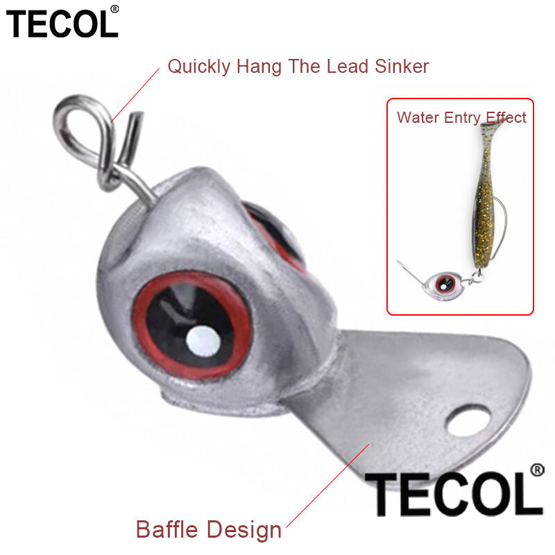 เหยื่อตกปลา TECOL 5 ชิ้น 10 ชิ - Jig Head Lure บทวิจารณ์และราคา