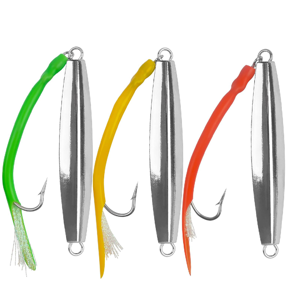 3pcs Diamond Jigs เหยื่อตกปลาน - Surf Fishing Equipment บทวิจารณ์และราคา