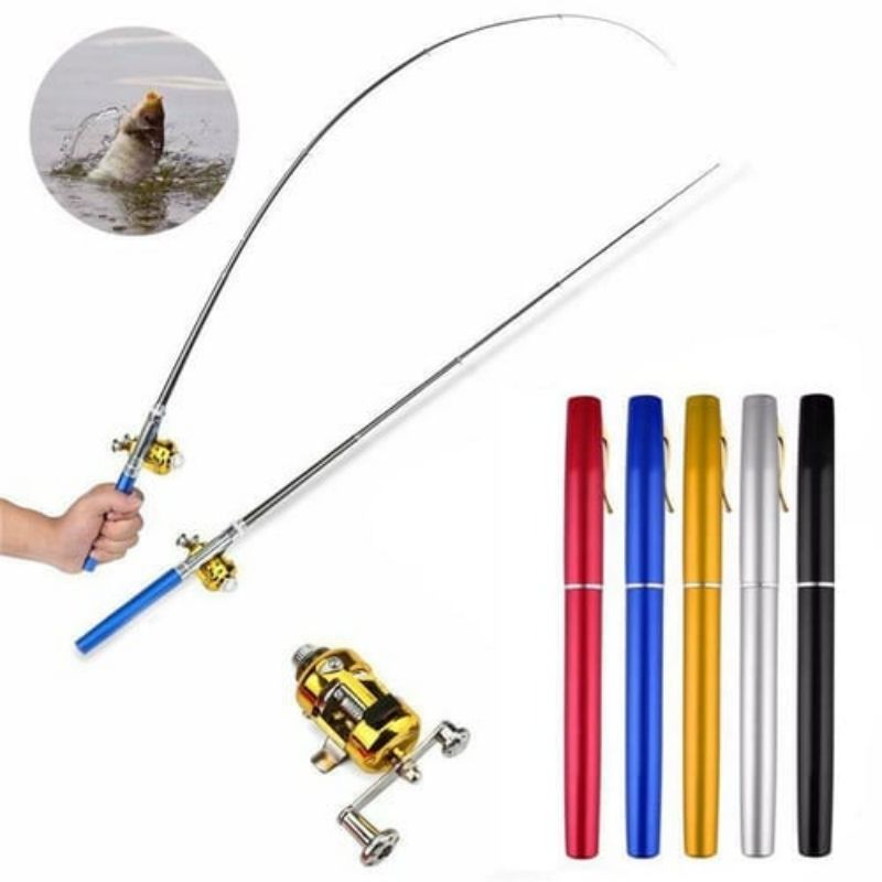 เซตก้านตกปลาตกปลาและรีลขนาดพกพ - Fishing Equipment Europe บทวิจารณ์และราคา