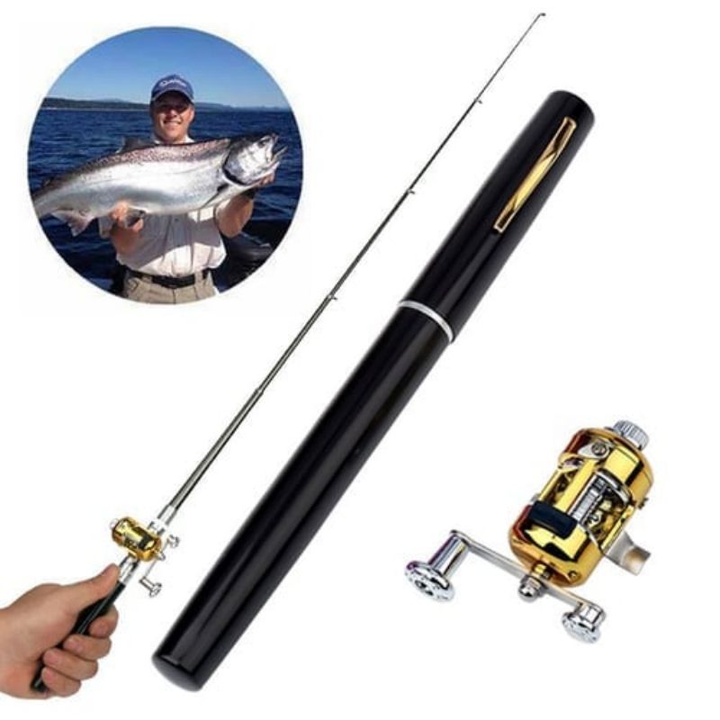 เซตก้านตกปลาตกปลาและรีลขนาดพกพ - Fishing Equipment Europe บทวิจารณ์และราคา