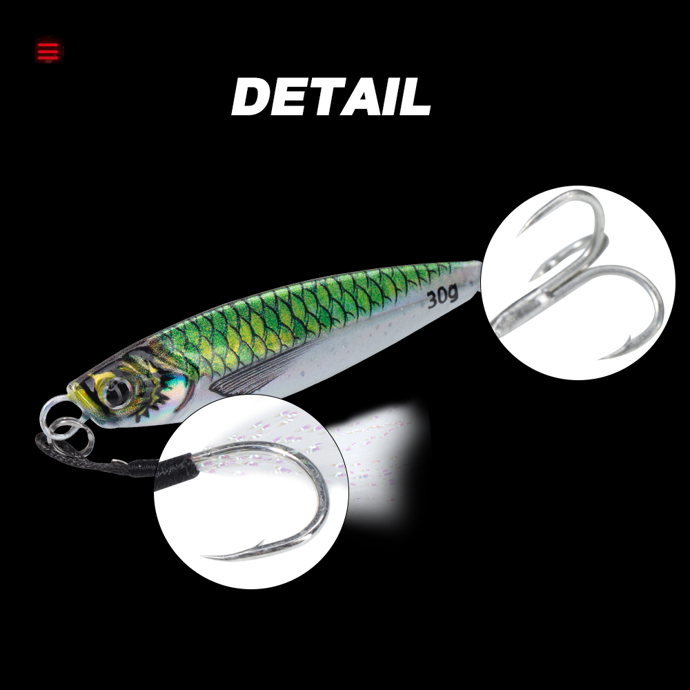 Hunthouse โลหะ Jig Fishing Lur - Jig Head Lure บทวิจารณ์และราคา