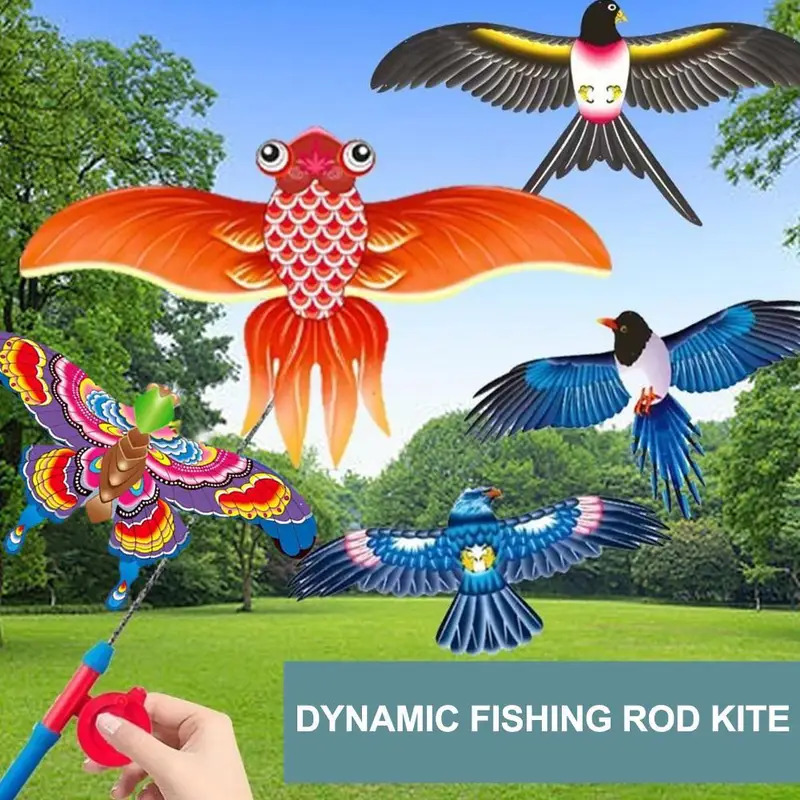 ว่าวเด็ก ของเล่นการ์ตูนรูปนกอิ - Fishing Equipment For Kids บทวิจารณ์และราคา