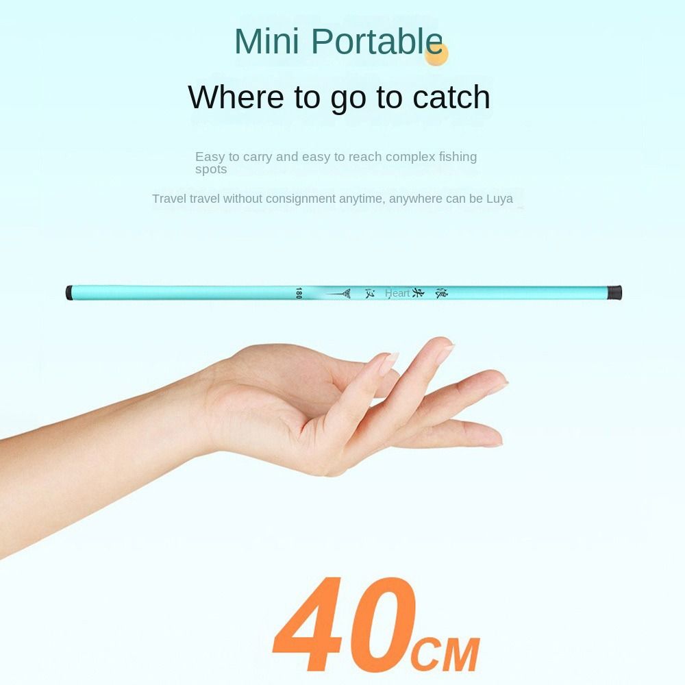 1.5 m-3.6 m Telescopic Fishing - Fishing Equipment Europe บทวิจารณ์และราคา
