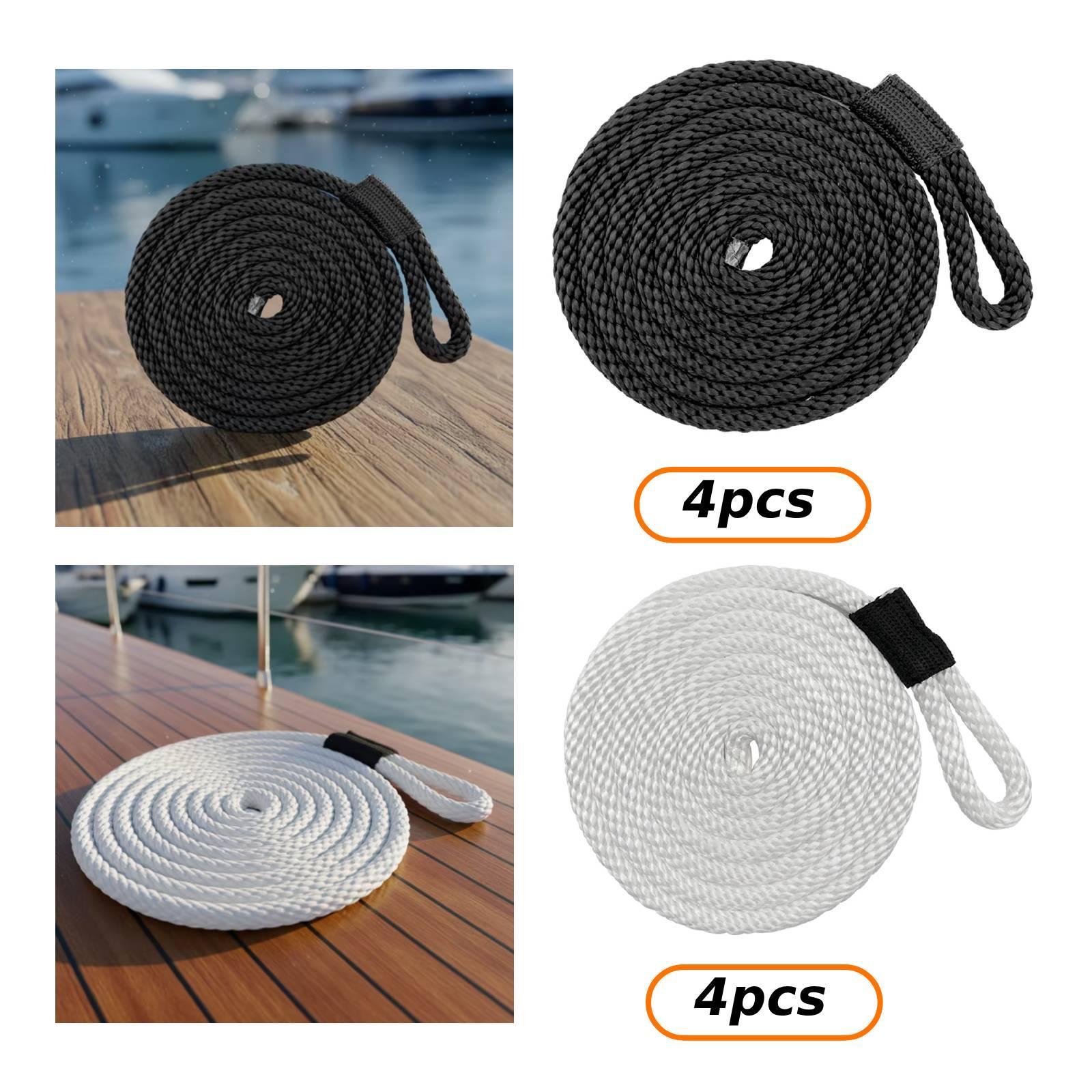 เชือกผูกเรือ 4 เส้น เชือกจอดเร - Braided Fishing Line บทวิจารณ์และราคา