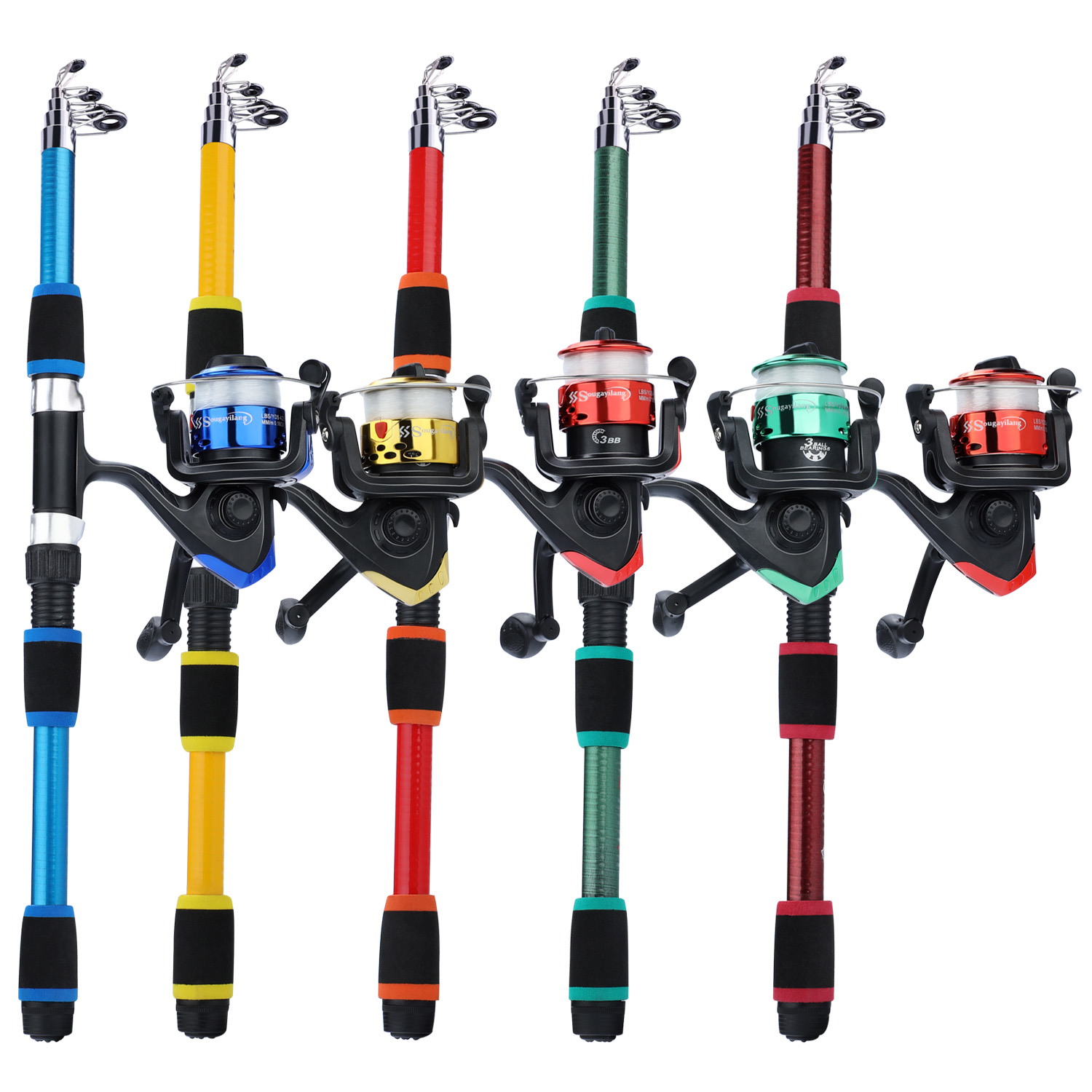 Sougayilang เด็กตกปลาชุดเสาชุด - Fishing Equipment For Kids บทวิจารณ์และราคา