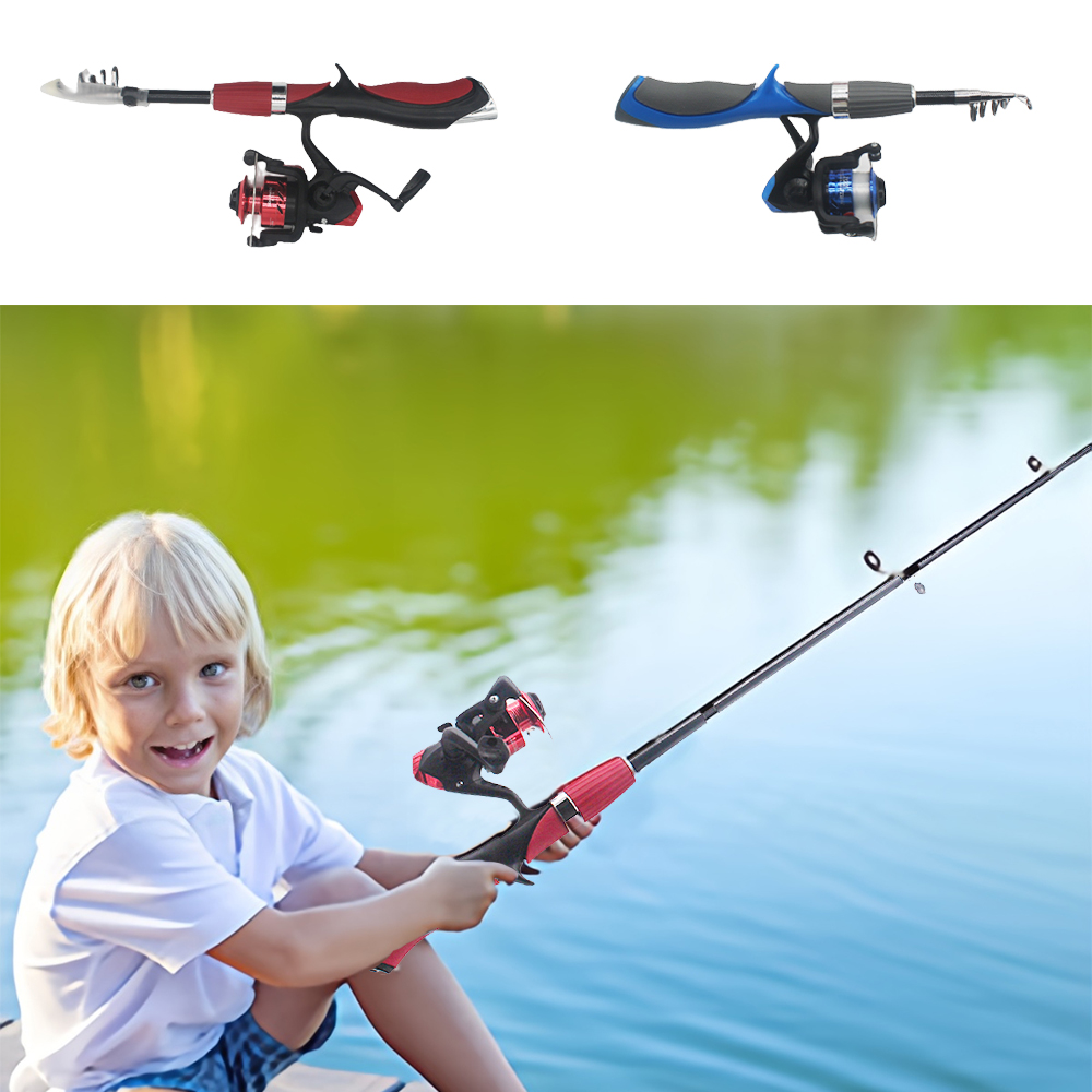 ชุดคันเบ็ดตกปลาสำหรับเด็กเบ็ดต - Fishing Equipment For Kids บทวิจารณ์และราคา