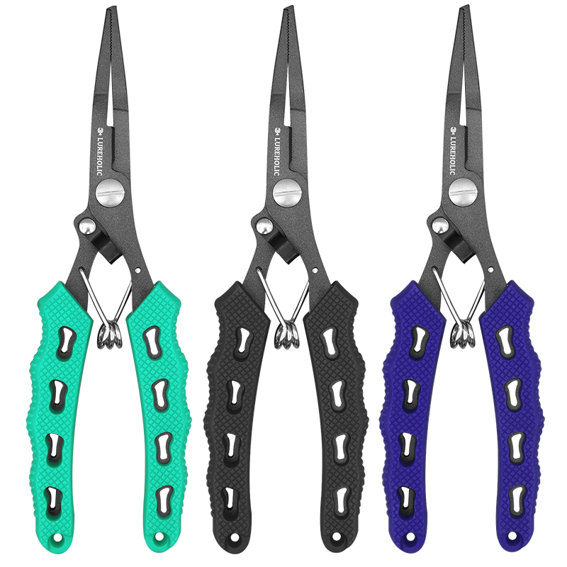 Lureholic 7 ”คีมตกปลาเคลือบ PT - Fishing Equipment Lures บทวิจารณ์และราคา